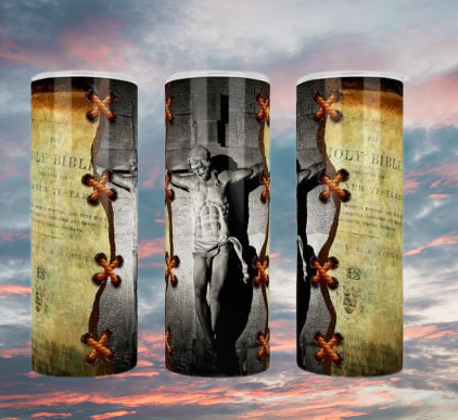Jesus & Holy Bible - 20 Oz Tumbler