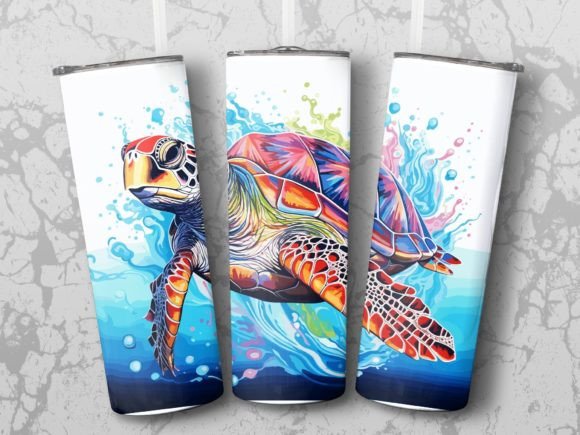 Sea Turtle - 20 Oz Tumbler