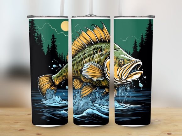Large Mouth Bass - 20 Oz Tumbler