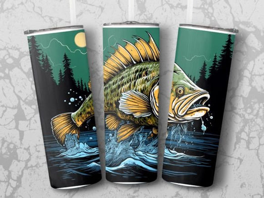 Large Mouth Bass - 20 Oz Tumbler