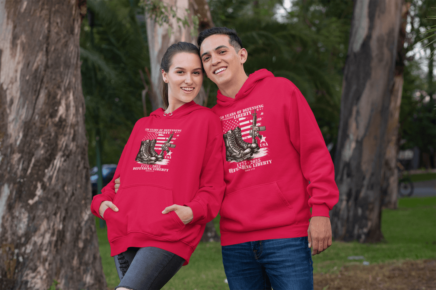 250 Years of Defending Liberty – Since 1775 Hoodie