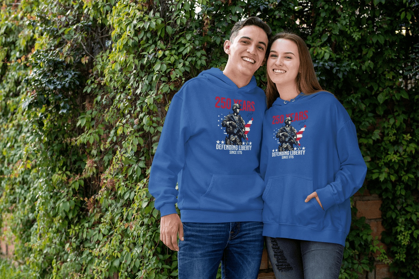 Defending Liberty Since 1775 – America 250 Hoodie