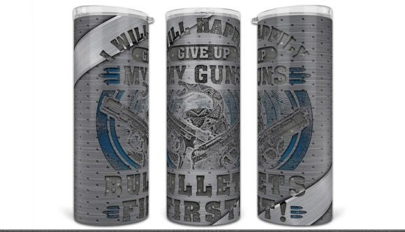 Bullets First - 20 Oz Tumbler