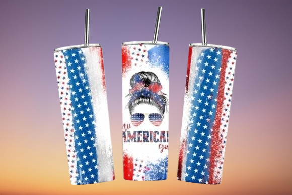 All American Girl 20 Oz Tumbler