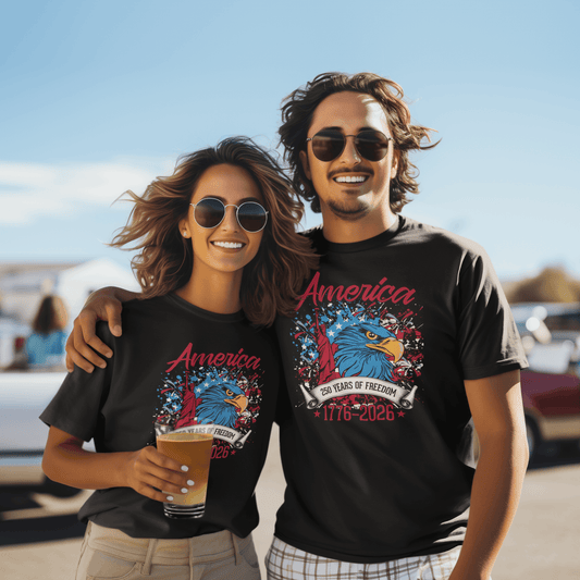 America 250 – 1776–2026 Patriotic Tee
