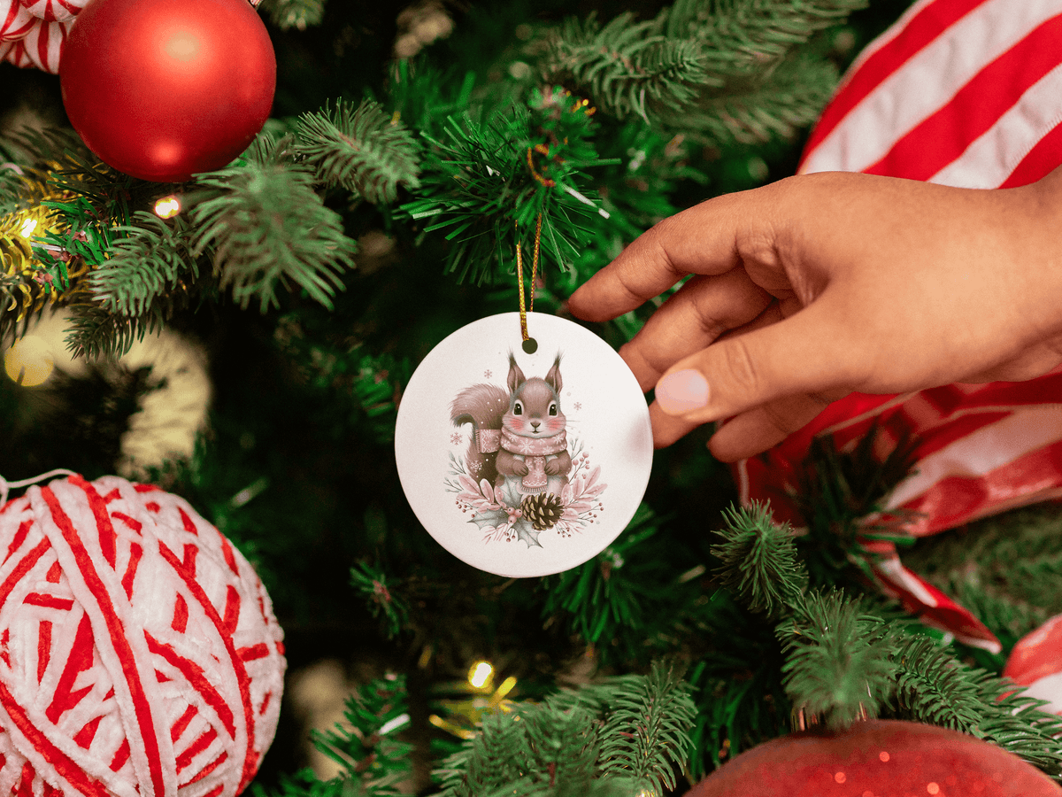 Baby Winter Animals First Christmas Ceramic Ornaments – 9 Adorable Designs