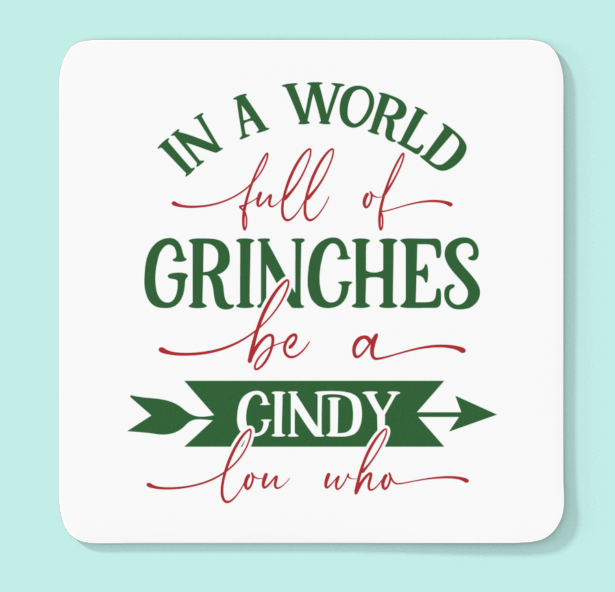 Grinchmas Coaster Set (4)