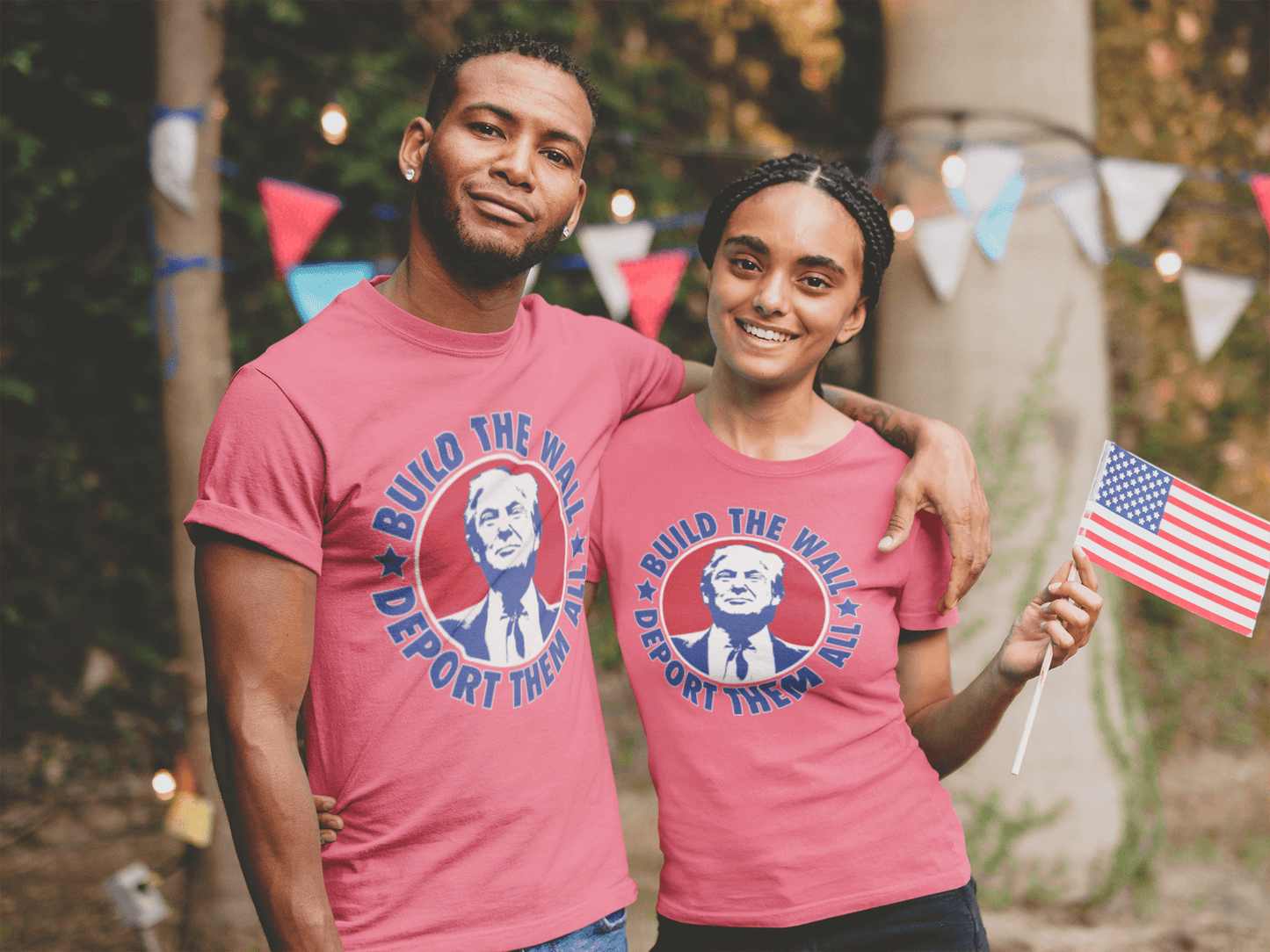 Build the Wall Deport Them All - Unisex