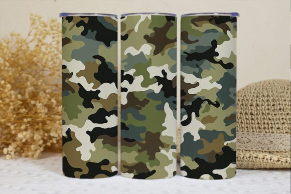 Camo - 20 Oz Tumbler