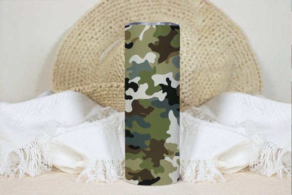 Camo - 20 Oz Tumbler