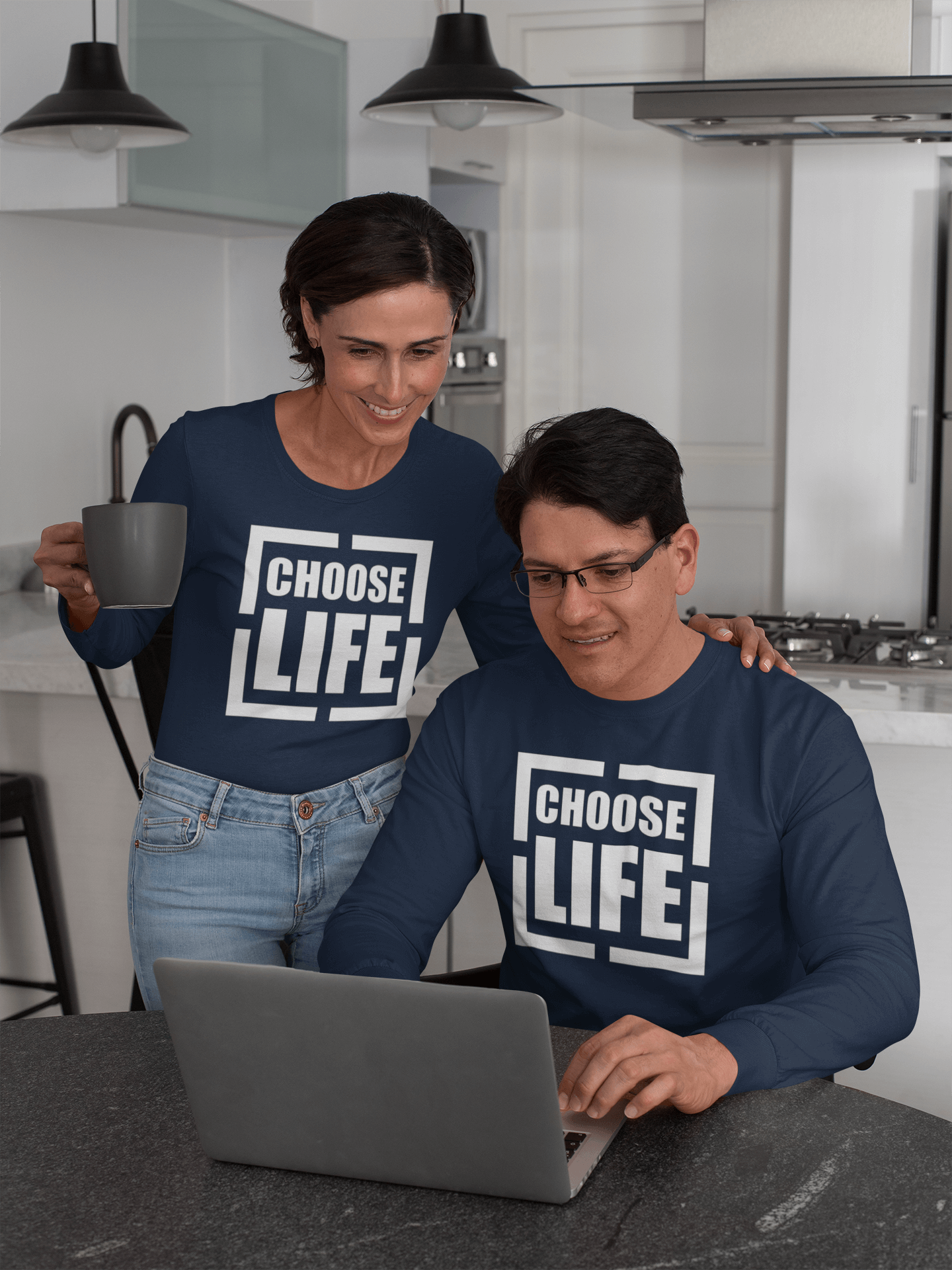 Choose Life - T-Shirt - Long Sleeve