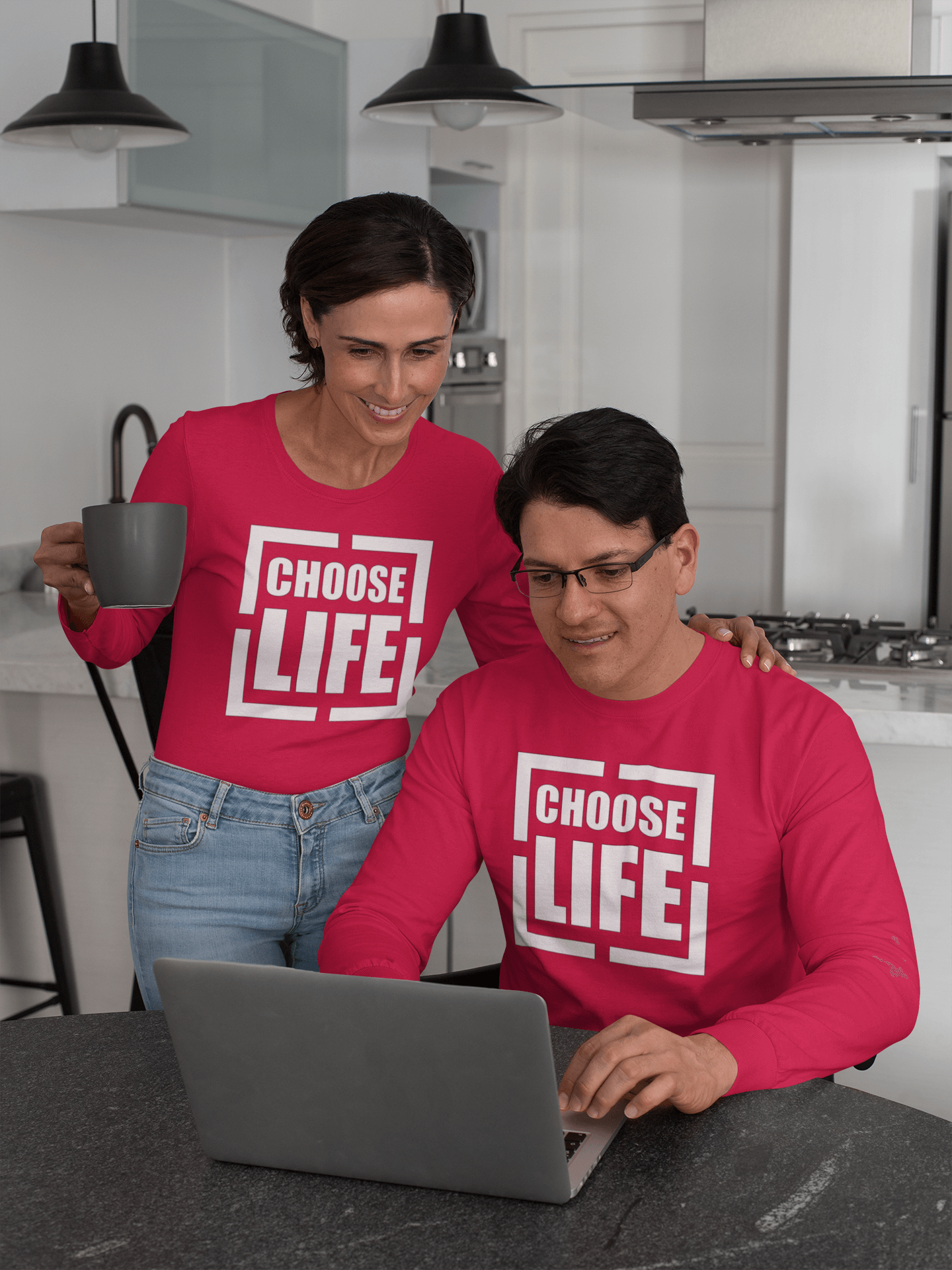 Choose Life - T-Shirt - Long Sleeve