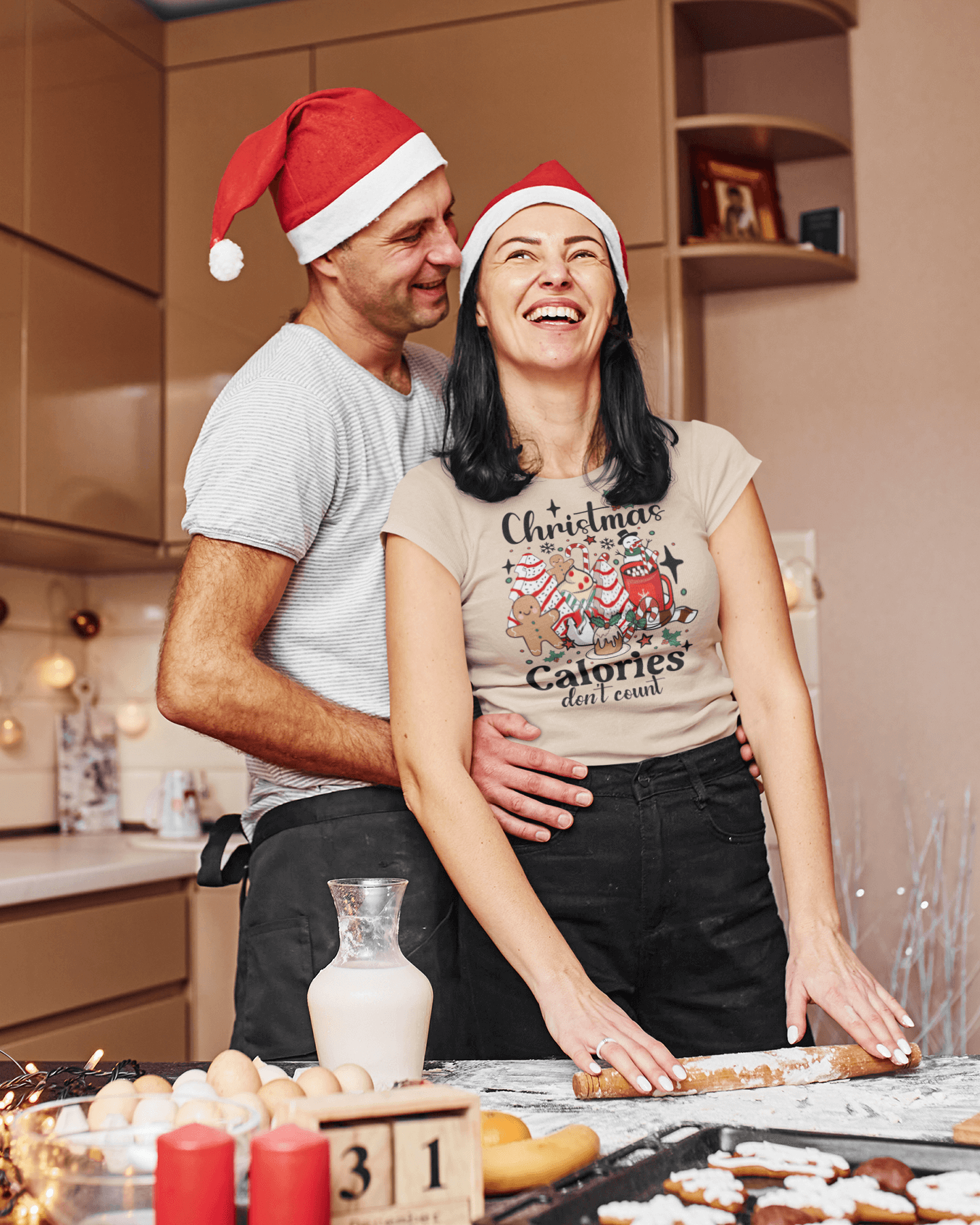 Christmas Calories Don't Count - Ladies Fit