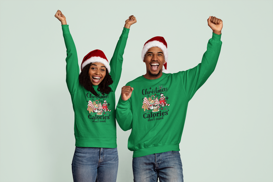 Christmas Calories Don't Count - Sweatshirt