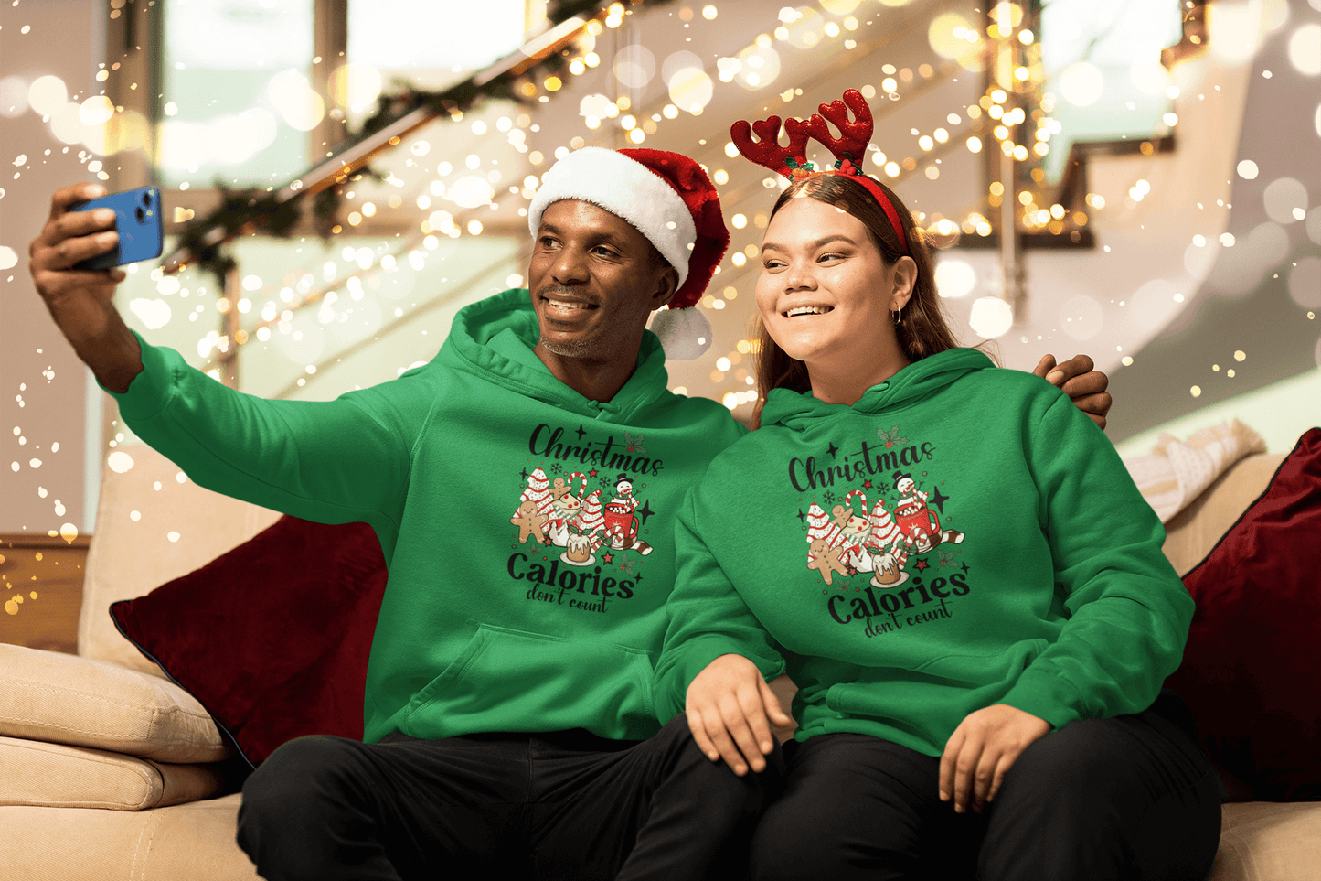 Christmas Calories Don't Count - Hoodie