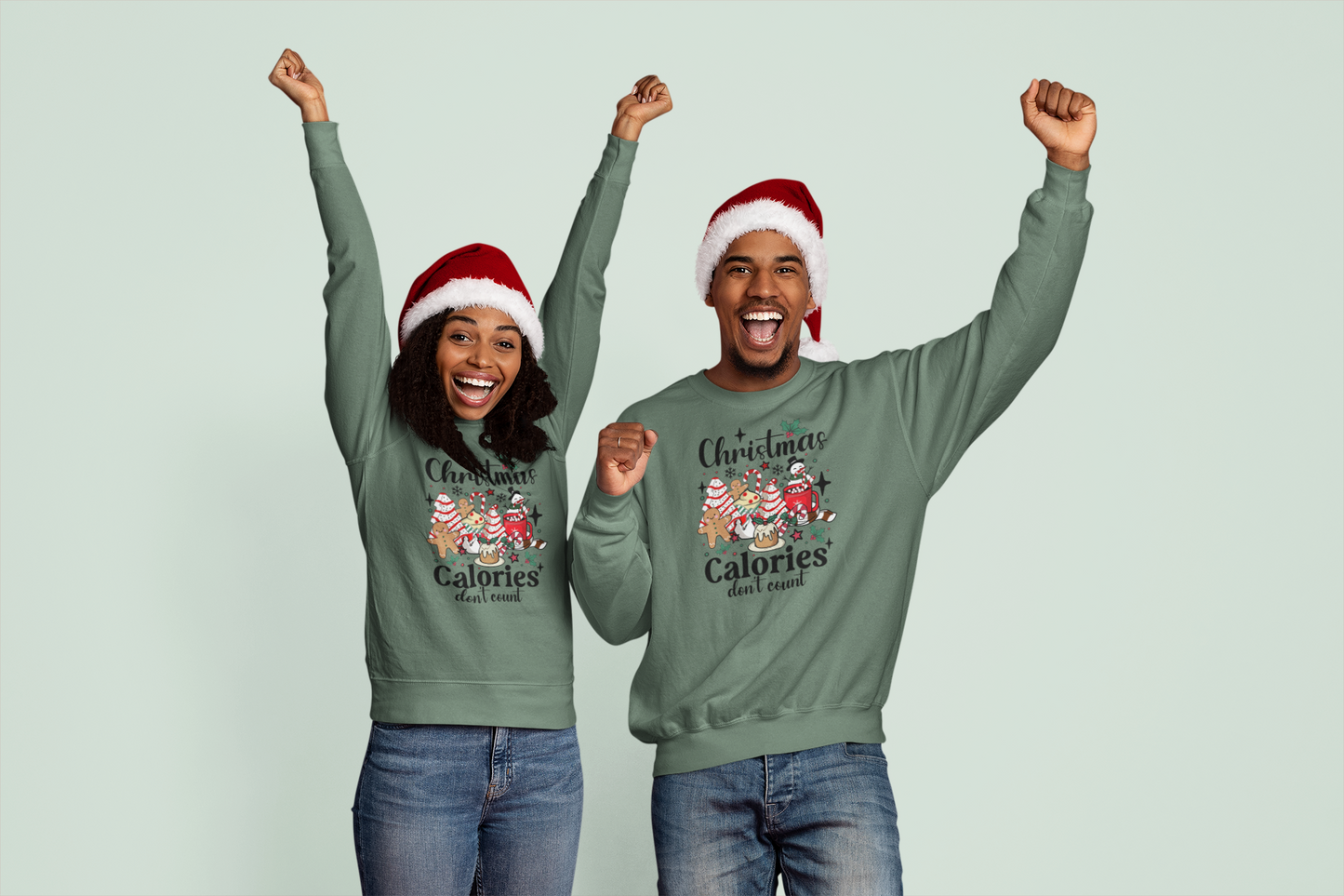 Christmas Calories Don't Count - Sweatshirt