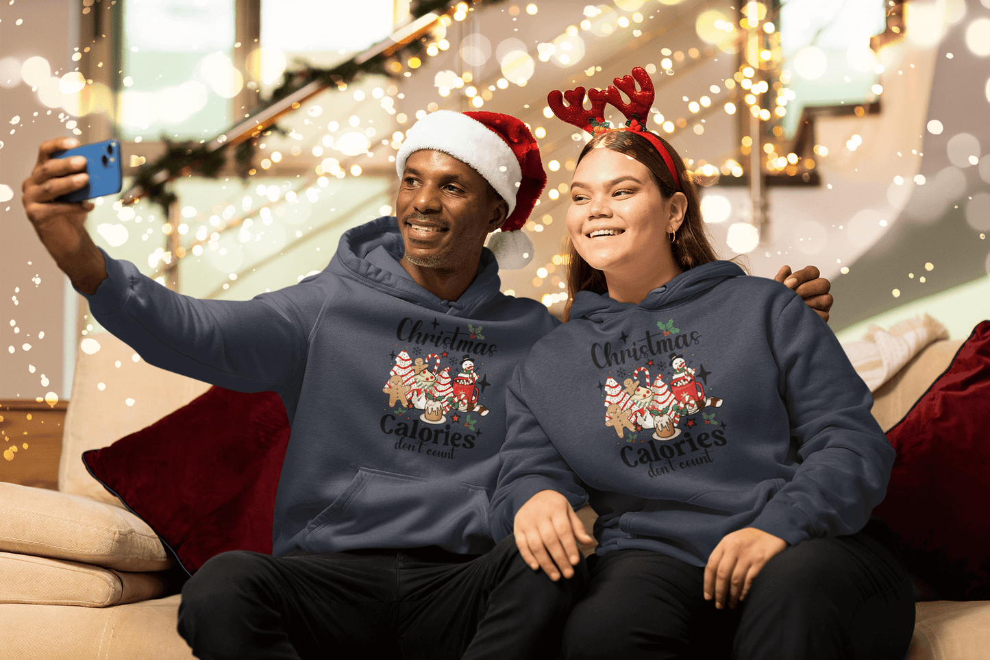 Christmas Calories Don't Count - Hoodie