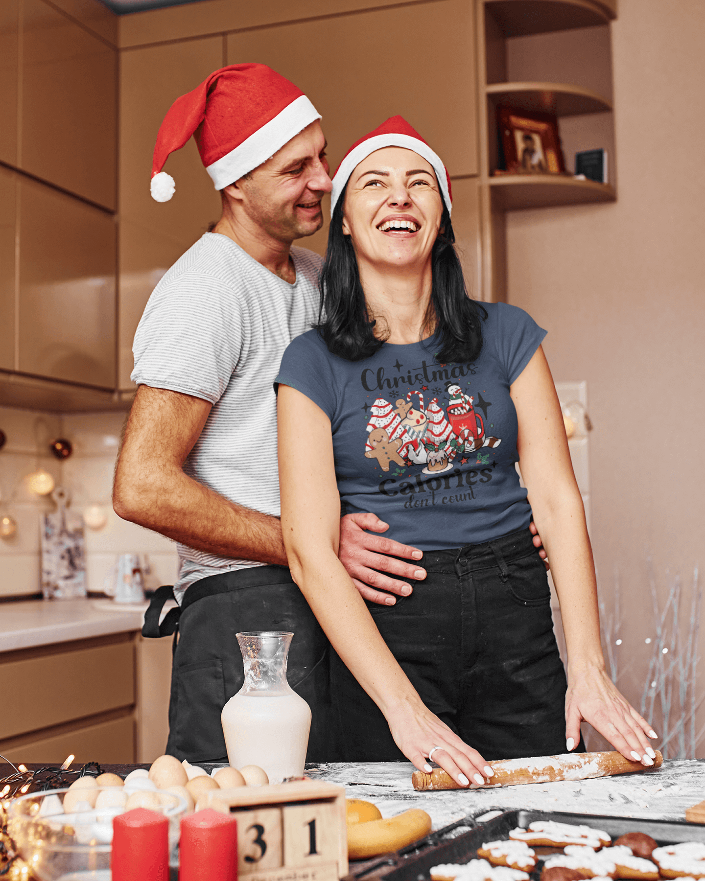 Christmas Calories Don't Count - Ladies Fit