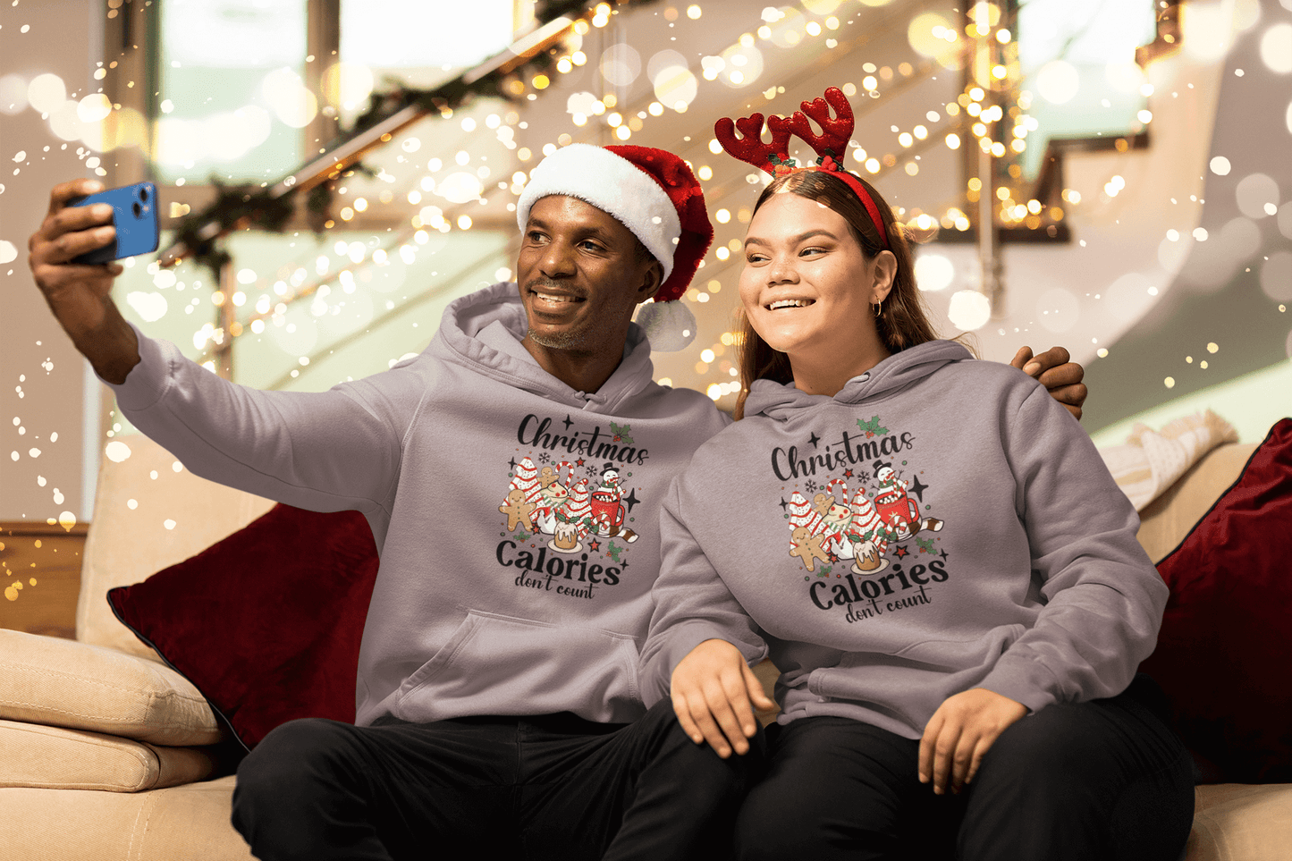 Christmas Calories Don't Count - Hoodie