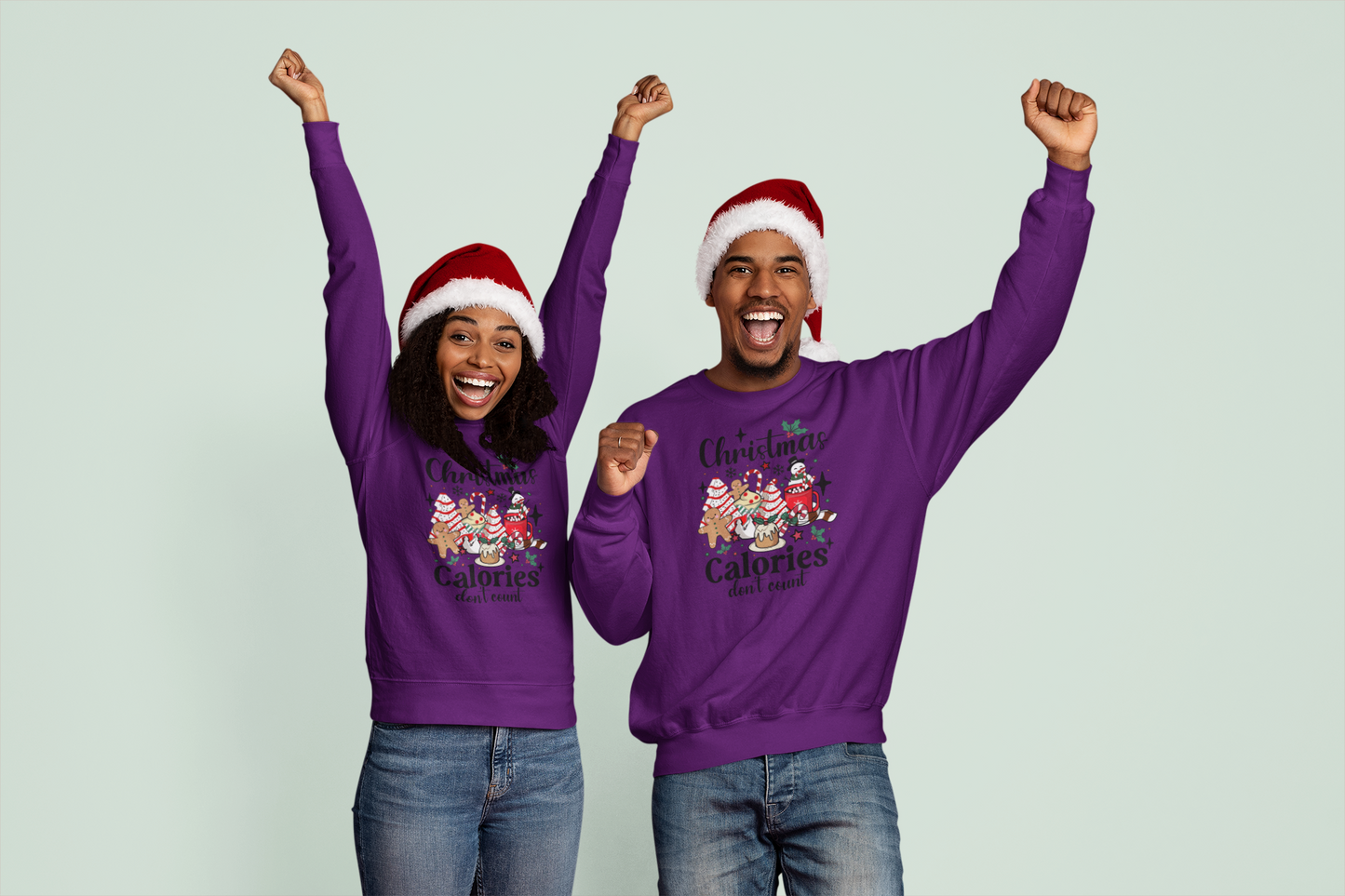 Christmas Calories Don't Count - Sweatshirt