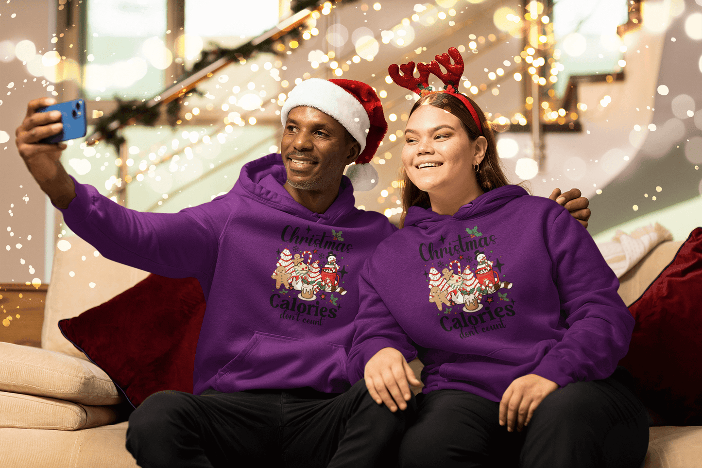 Christmas Calories Don't Count - Hoodie