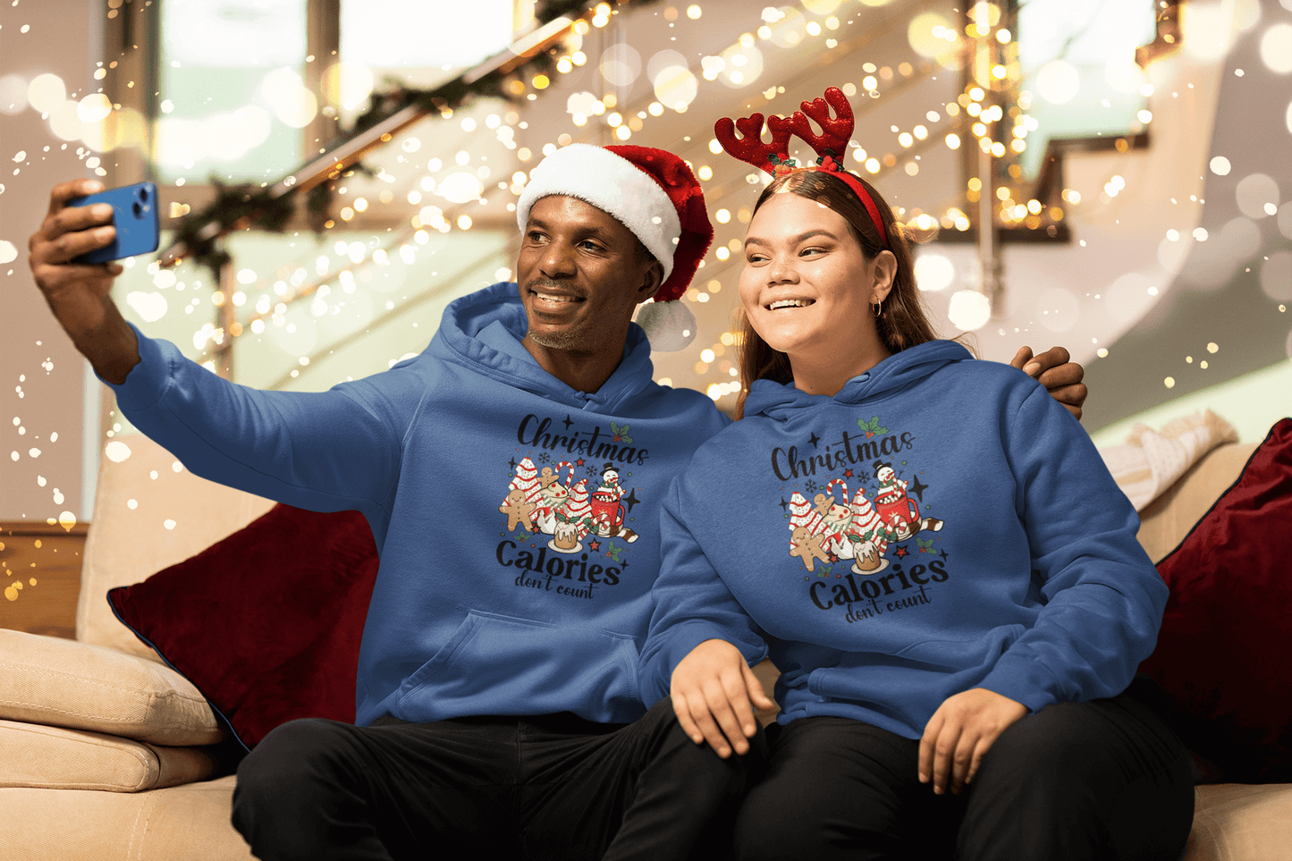 Christmas Calories Don't Count - Hoodie