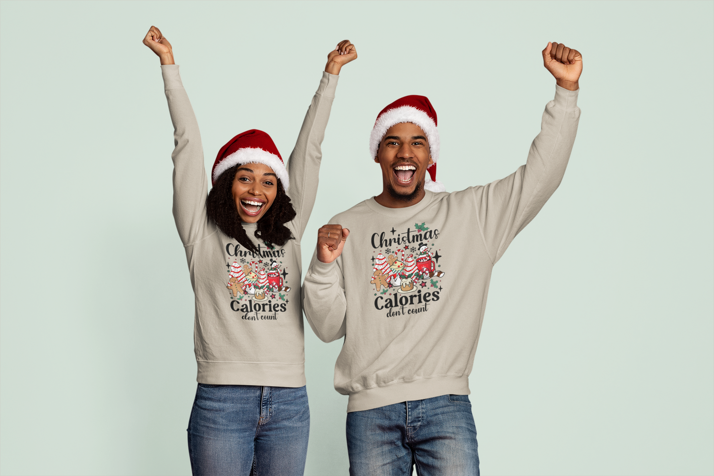 Christmas Calories Don't Count - Sweatshirt