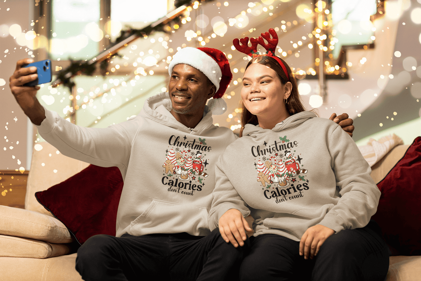 Christmas Calories Don't Count - Hoodie
