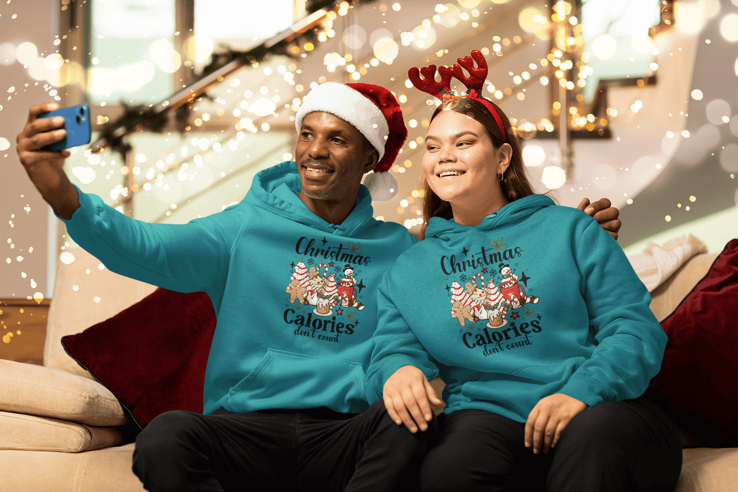 Christmas Calories Don't Count - Hoodie