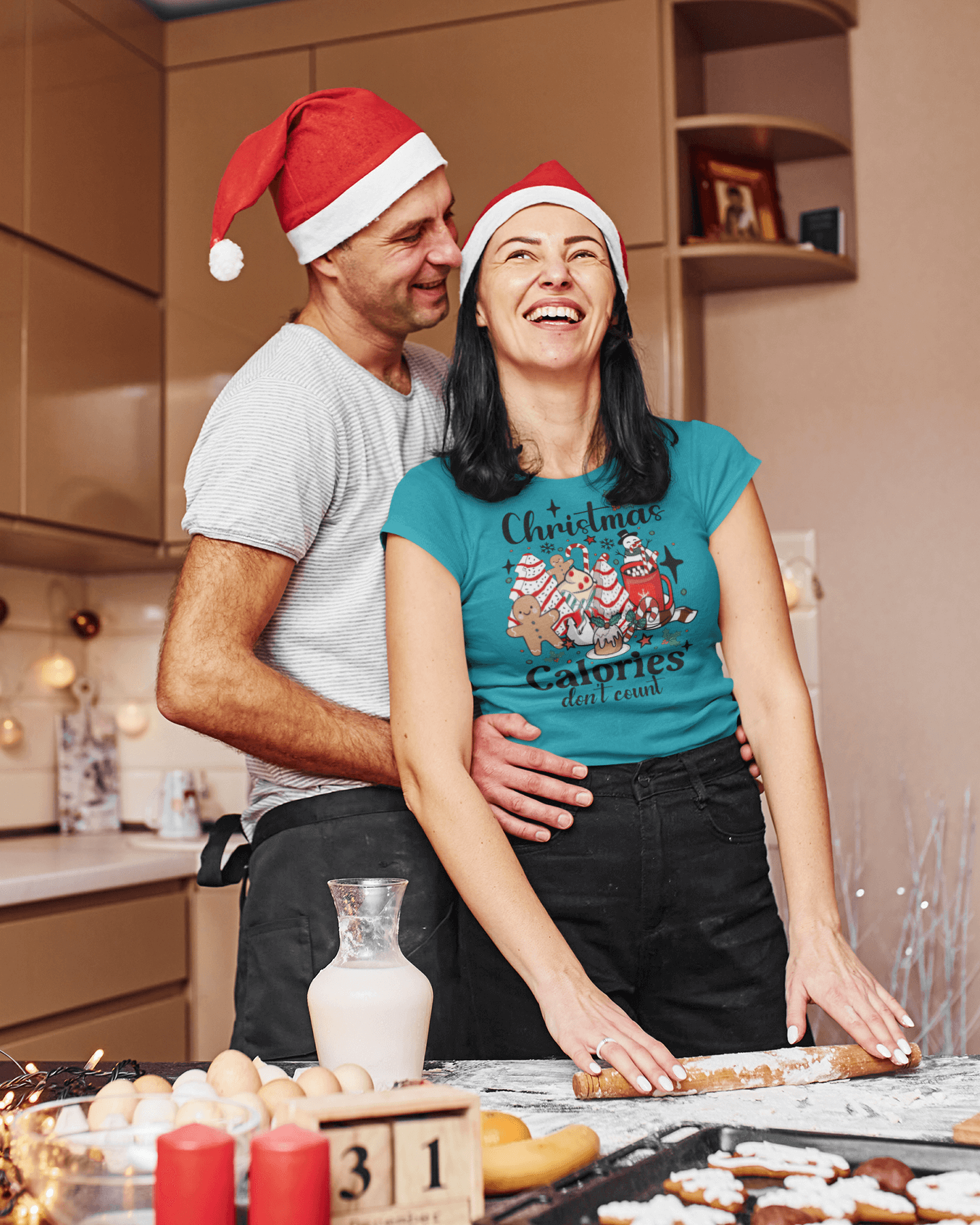 Christmas Calories Don't Count - Ladies Fit