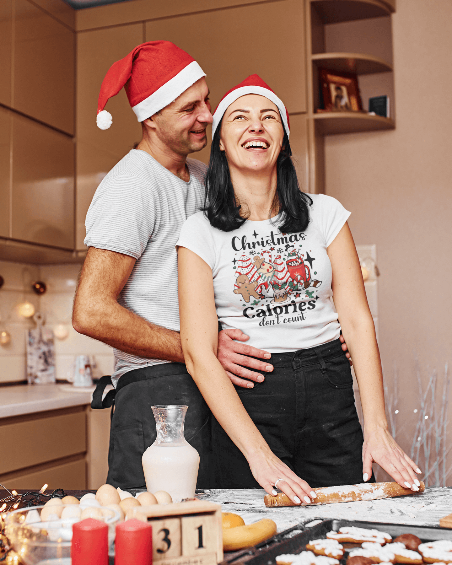 Christmas Calories Don't Count - Ladies Fit