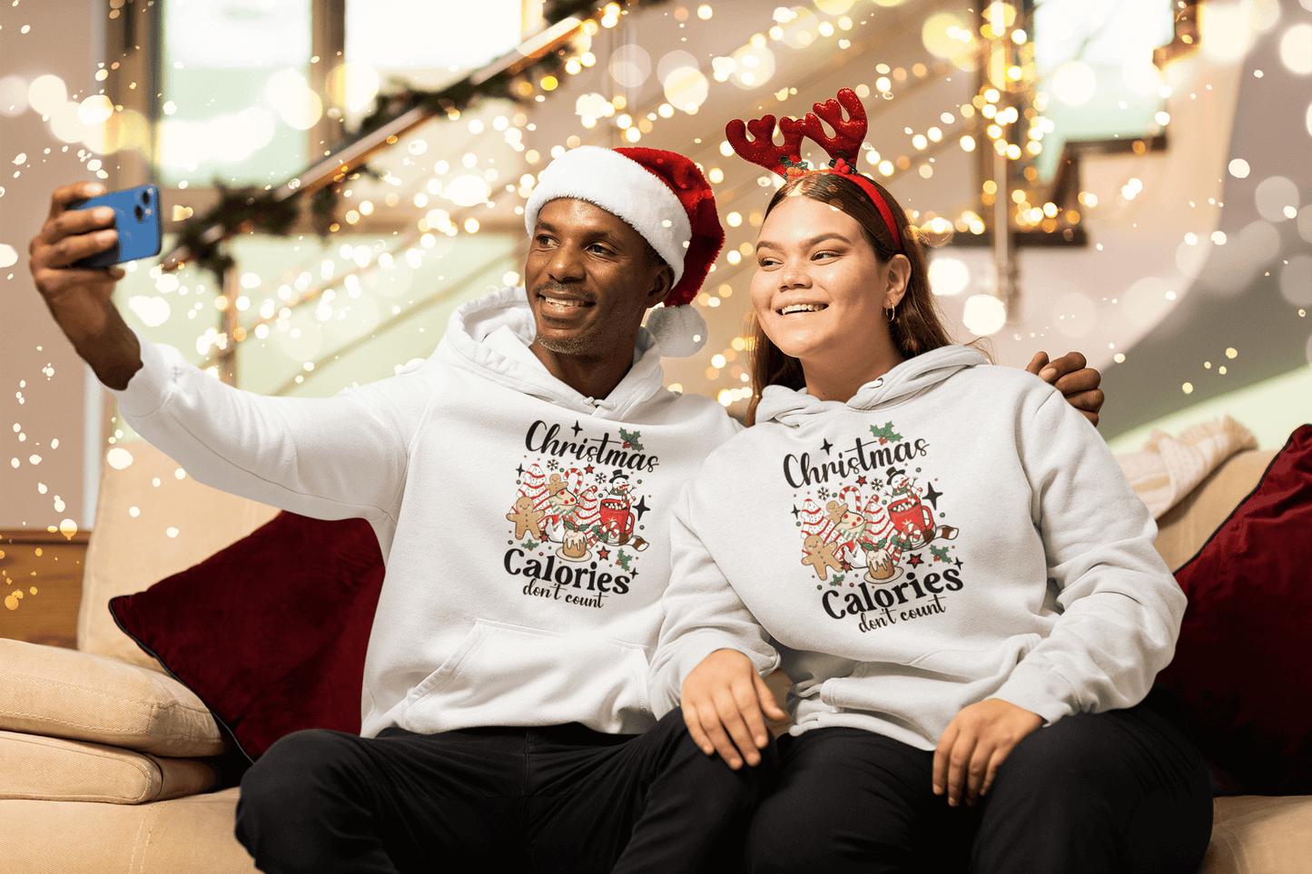 Christmas Calories Don't Count - Hoodie