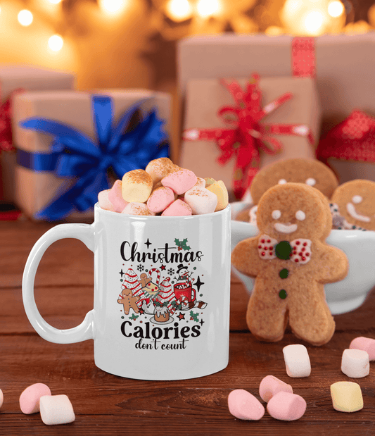 Christmas Calories Don't Count Mug