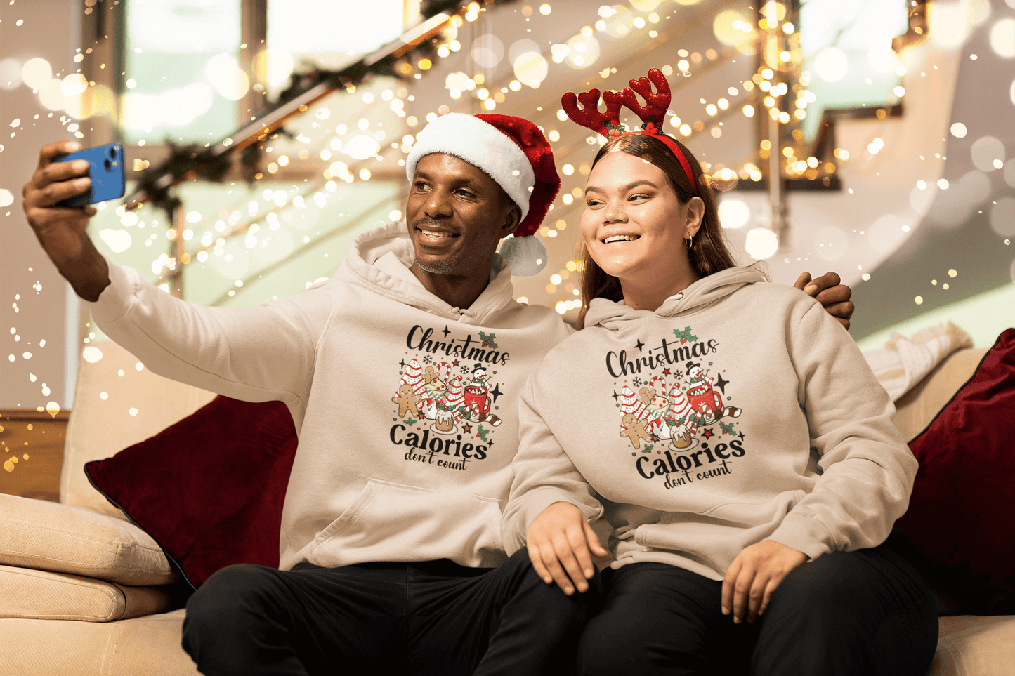 Christmas Calories Don't Count - Hoodie