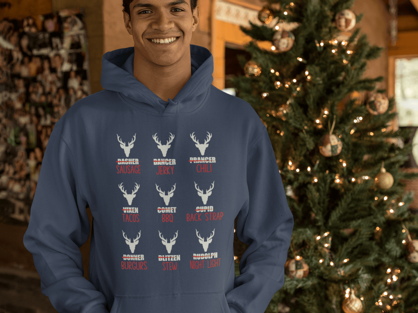 Reindeer Recipe Hoodie