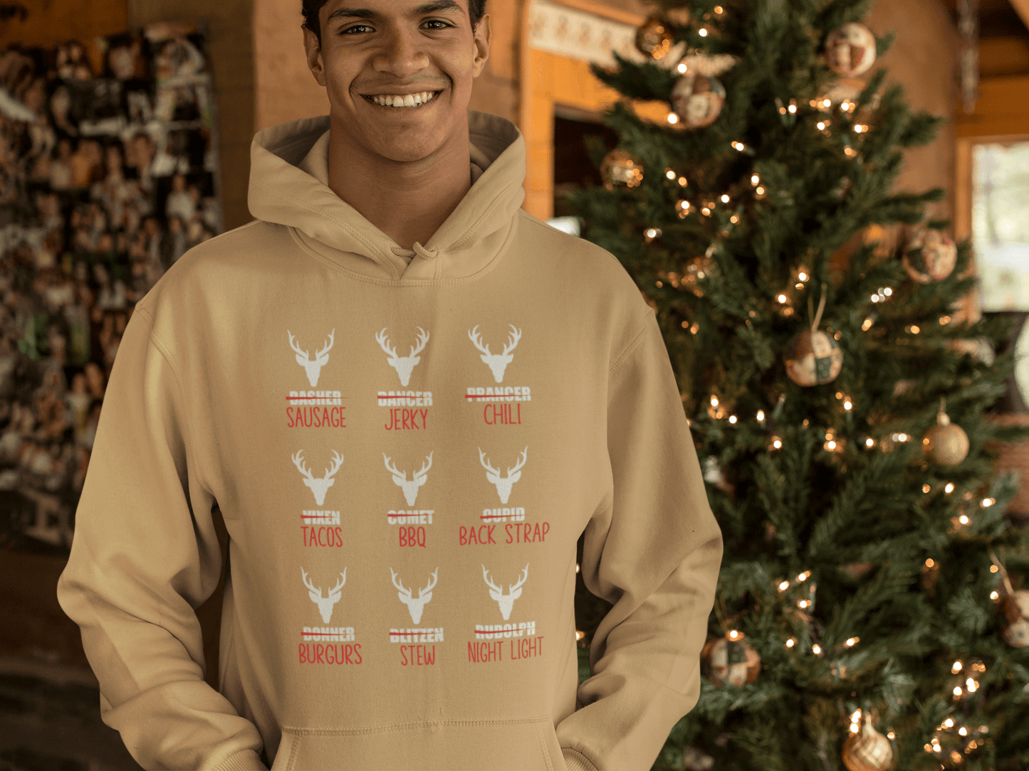 Reindeer Recipe Hoodie