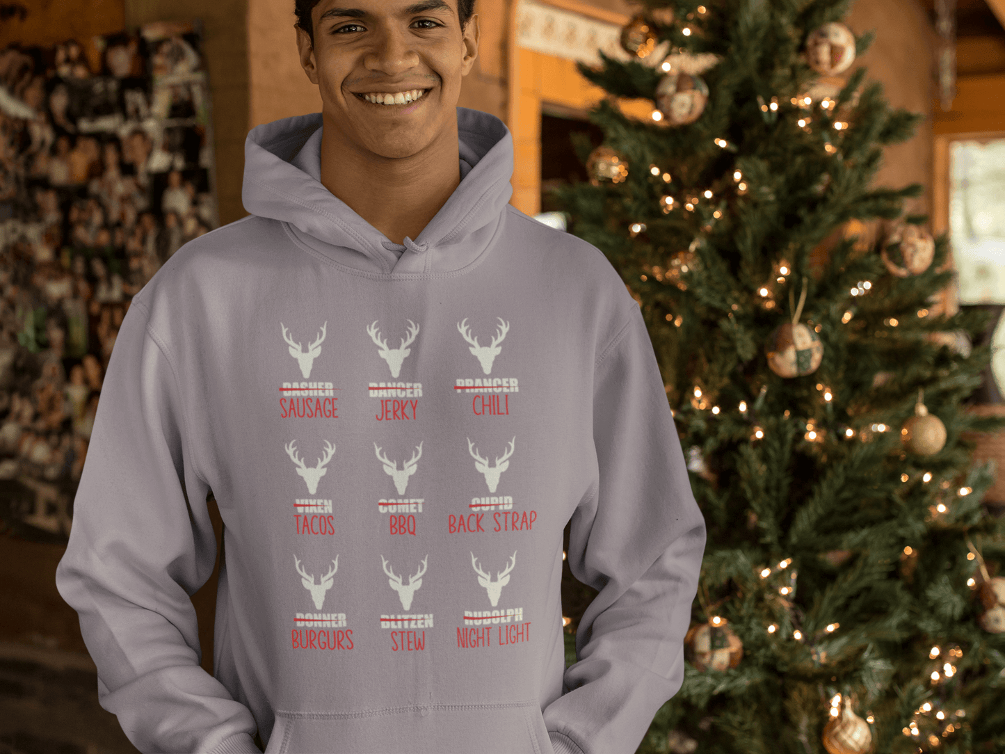 Reindeer Recipe Hoodie