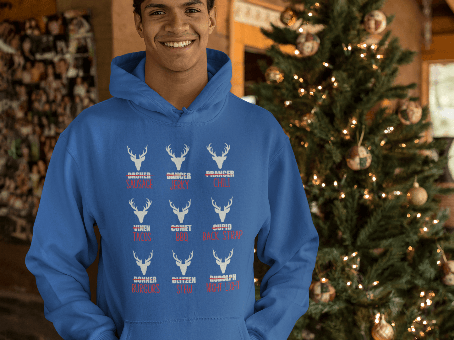 Reindeer Recipe Hoodie