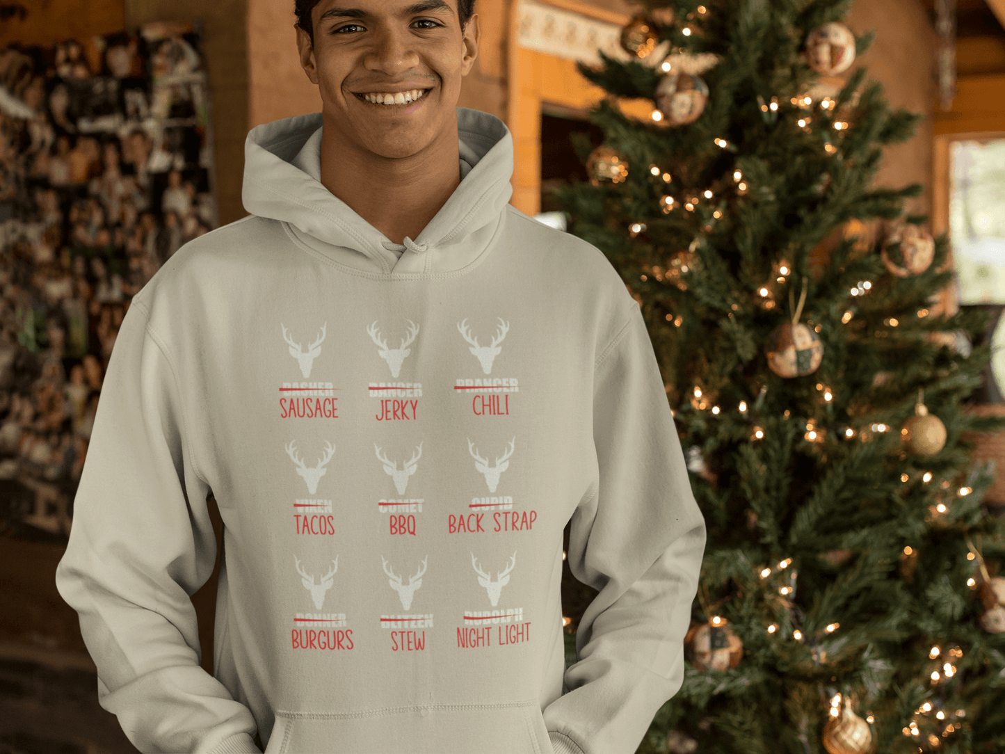 Reindeer Recipe Hoodie