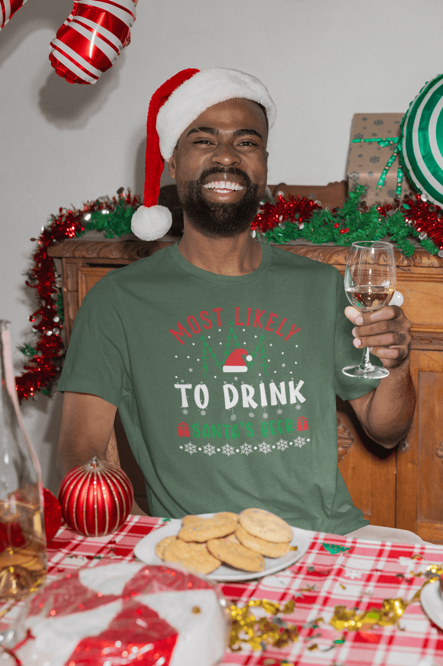 Most Likely to Drink Santa's Beer - Unisex