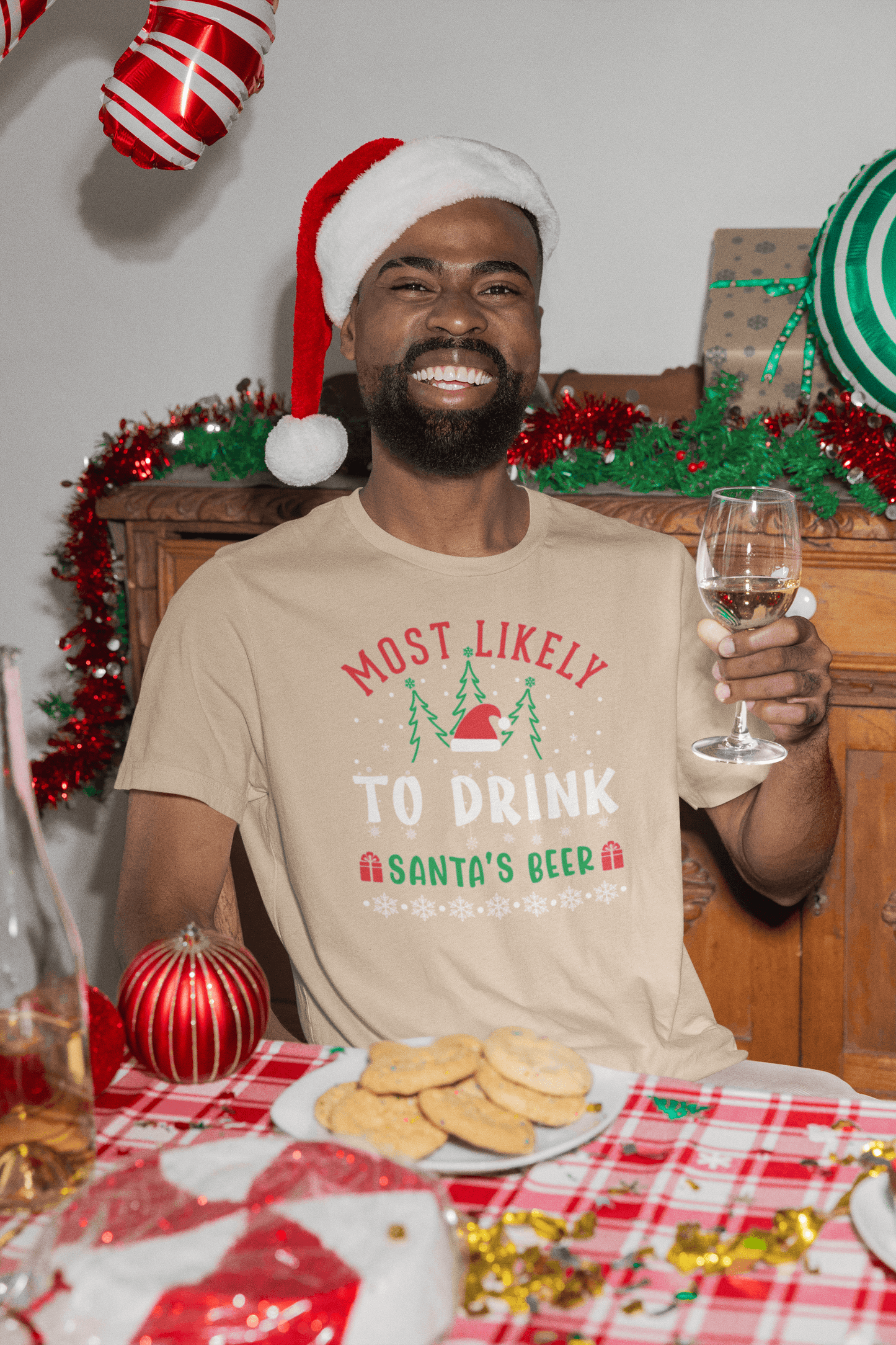 Most Likely to Drink Santa's Beer - Unisex