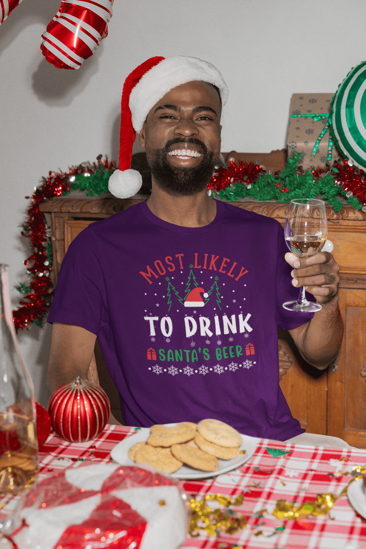 Most Likely to Drink Santa's Beer - Unisex