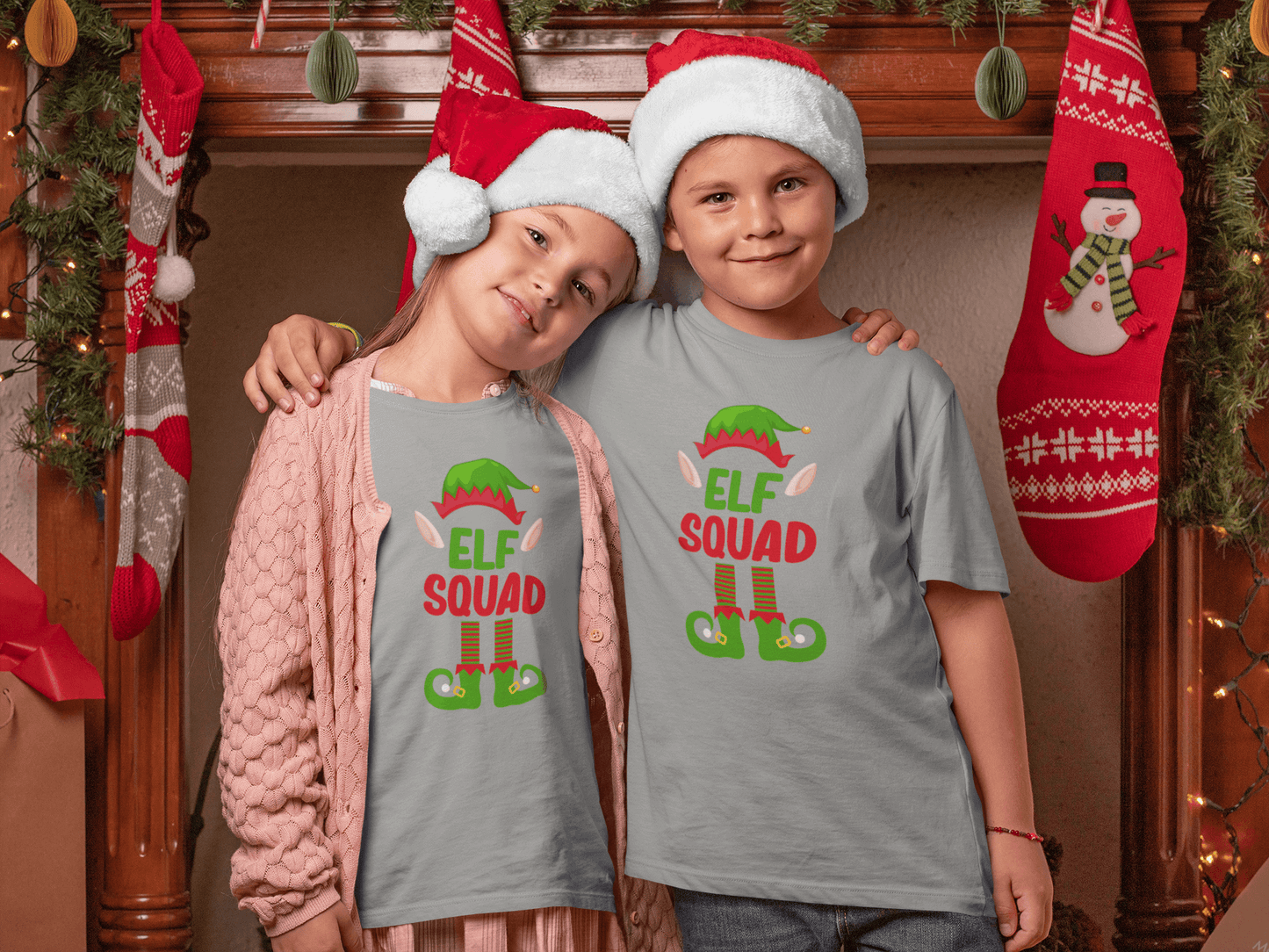 Elf Squad - Kids T-Shirts