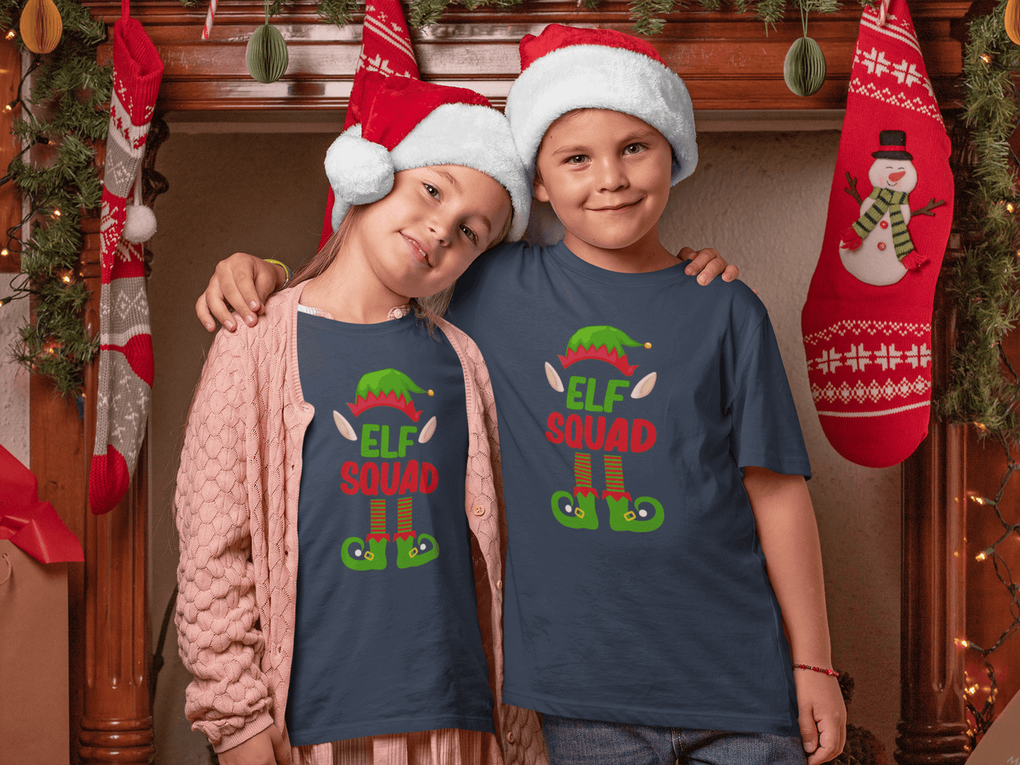 Elf Squad - Kids T-Shirts
