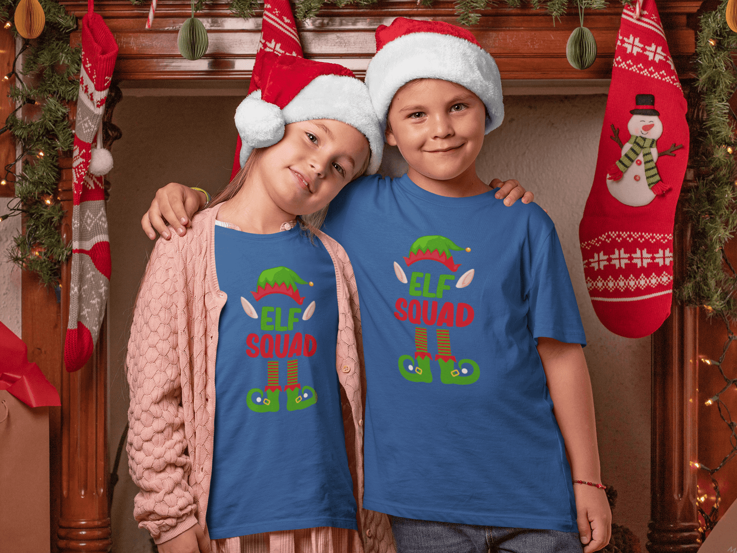 Elf Squad - Kids T-Shirts
