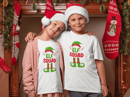 Elf Squad - Kids T-Shirts
