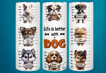 Dog Lovers - 20 Oz Tumbler