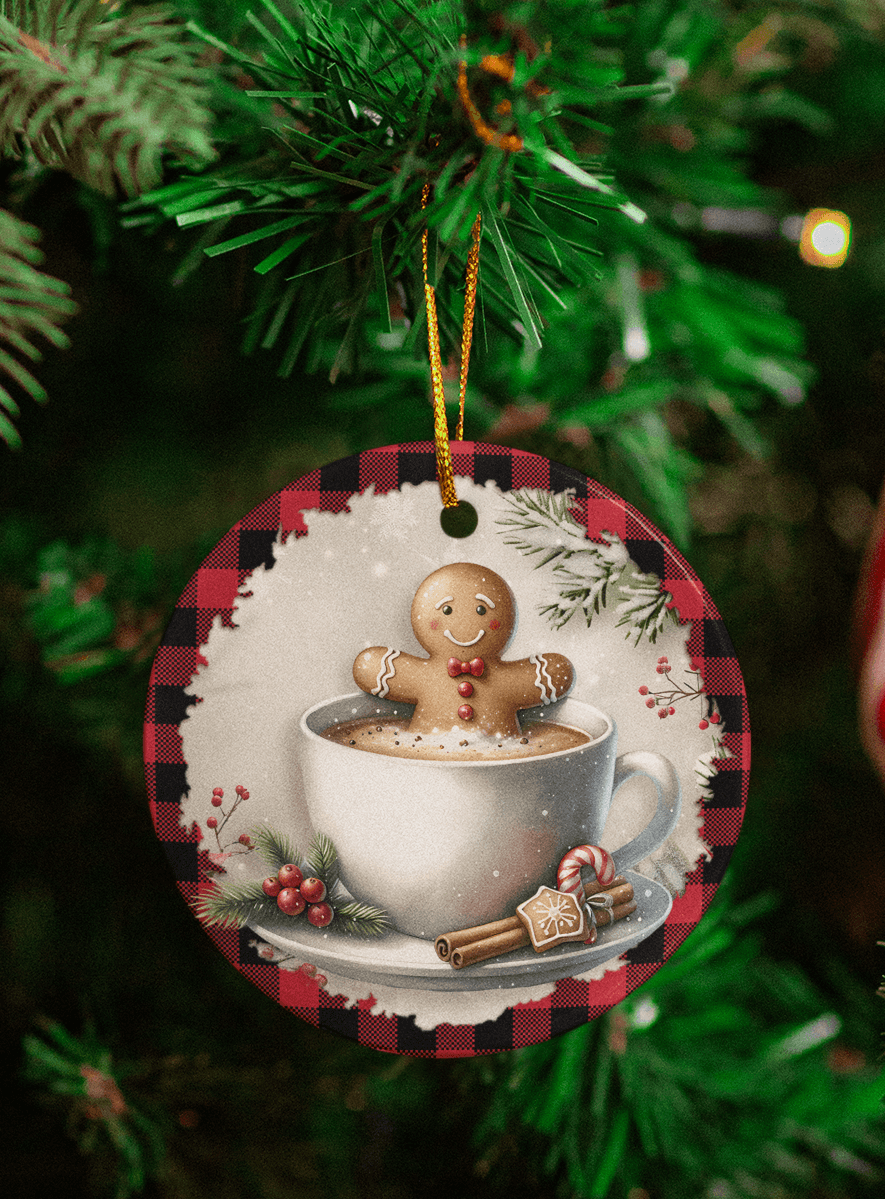 Delightful Gingerbread Men Ornament Set of 4