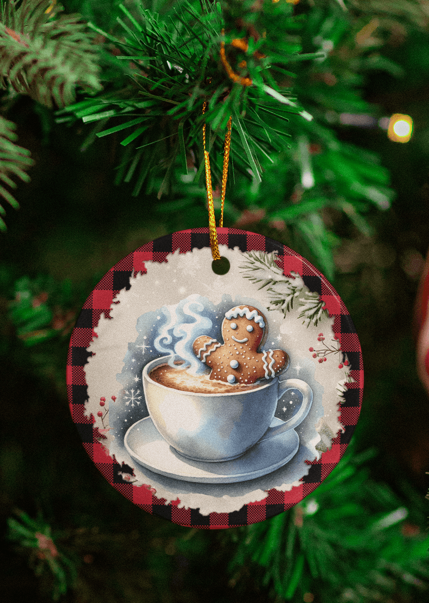 Delightful Gingerbread Men Ornament Set of 4