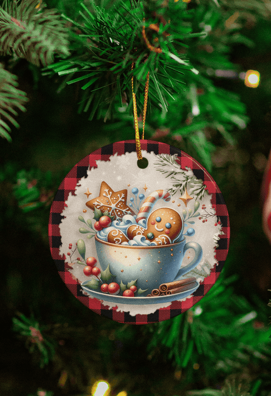 Delightful Gingerbread Men Ornament Set of 4